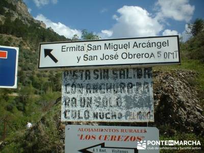 Ermita San Miguel Arcángel - Parque Natural de Cazorla; rutas a pie por madrid